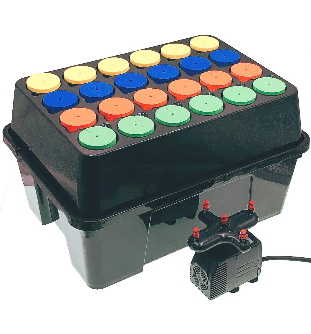 HORTIPOTS Aeroponic Cloner Machine 24 Site for Cuttings Rooting